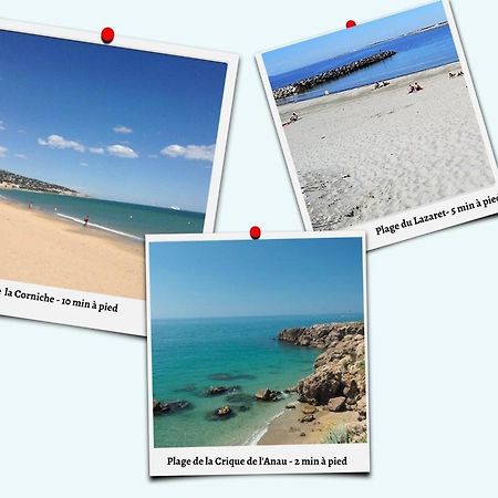 Le Paradis - Vue Imprenable Sur La Mer Sète Kültér fotó
