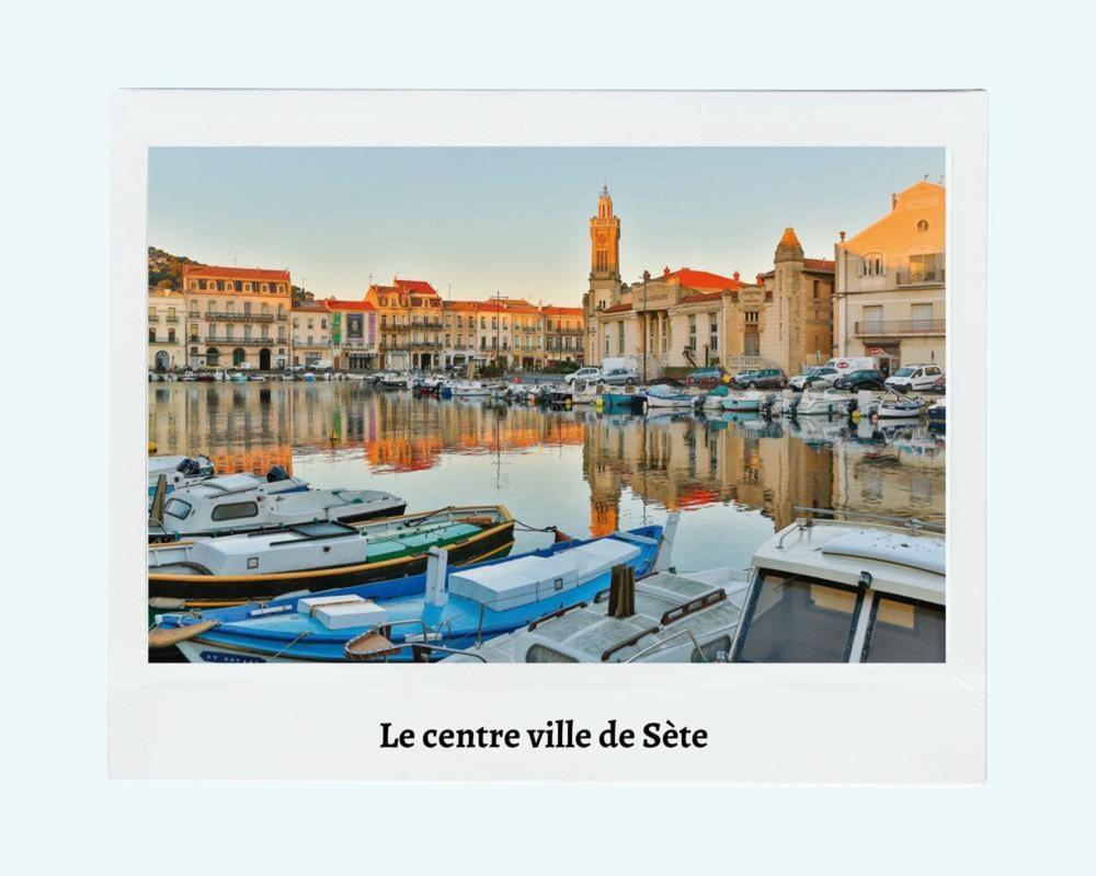 Le Paradis - Vue Imprenable Sur La Mer Sète Kültér fotó